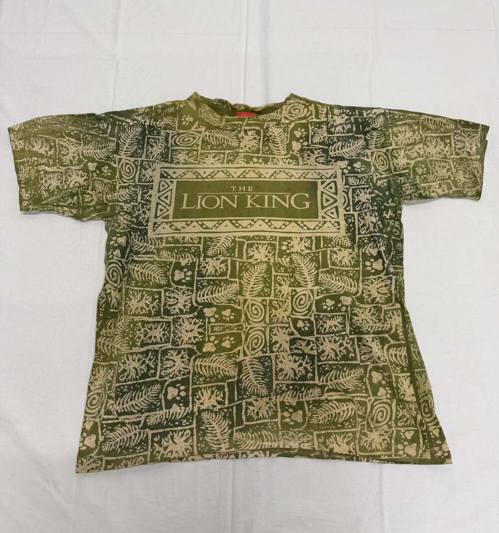 Vintage 90s The Lion King Disney All Over Print T-Shirt